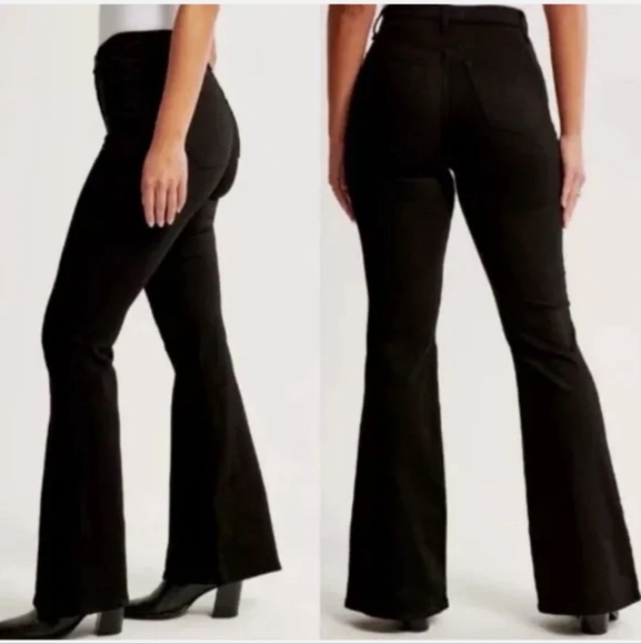 Abercrombie & Fitch Denim - Abercrombie & Fitch The Flare Ultra High Rise Size 33 Size 16S